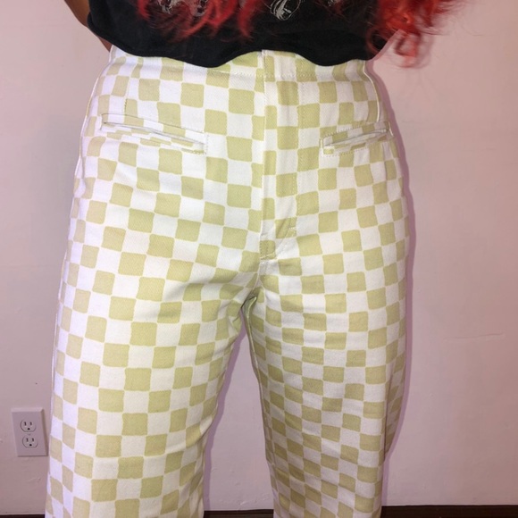 HOLIDAY THE LABEL KOKOMO PANT CHECK CREAM - Picture 6 of 8